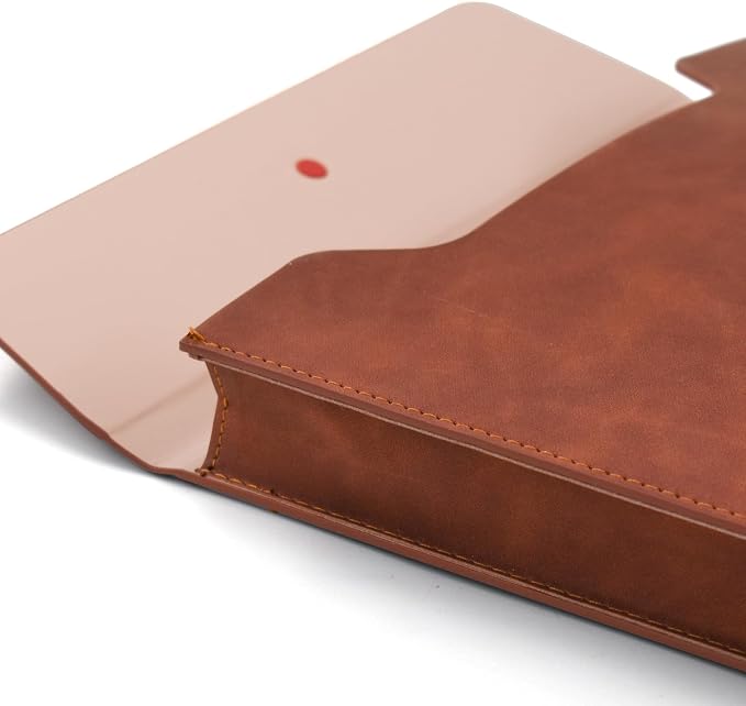 VANRA Vertical PU Leather Envelope File Folders Expanding Document Holder - Image 3