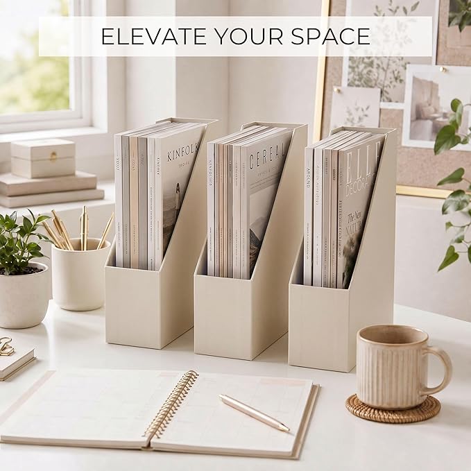 Beautiful Magazine Holder Set of 3 - Image 2