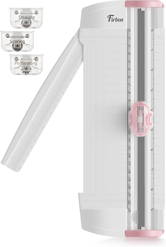 Firbon 3-in-1 Paper Cutter, Scoring & Perforating Blades by Firbon