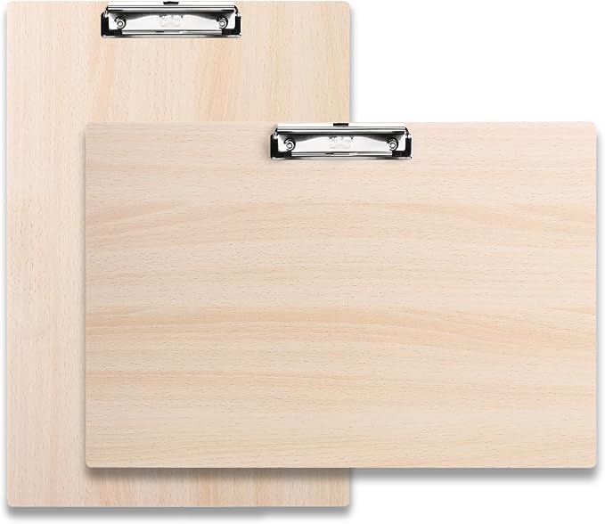 Mr. Pen- Clipboard, 2 Pack, 11.5x17 Inches | Vertical & Horizontal Wooden by MrPen