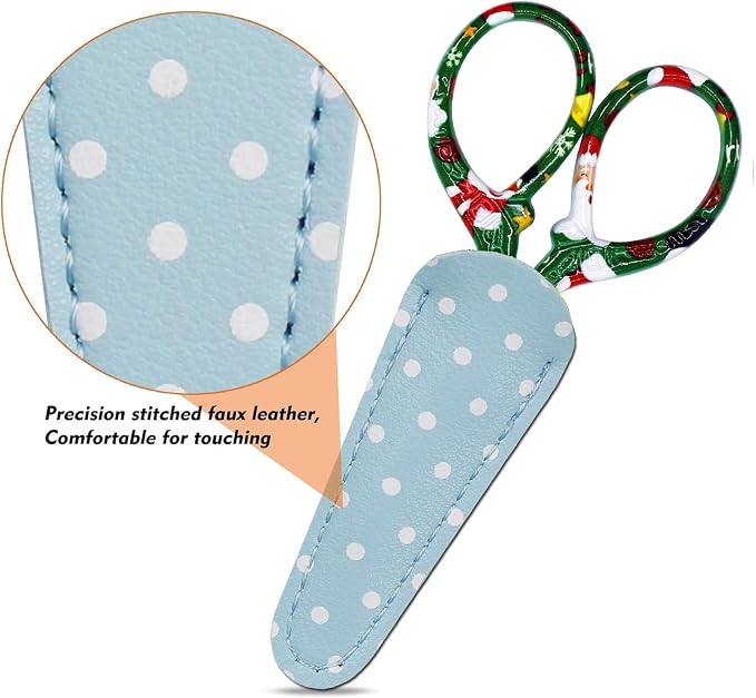 Small Embroidery Scissors 3.6Inch Stainless Steel Scissors - Image 4