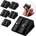 Mr. Pen- Handheld Metal Pencil Sharpener, 6 Pack | 2-Hole Dual Size by MrPen