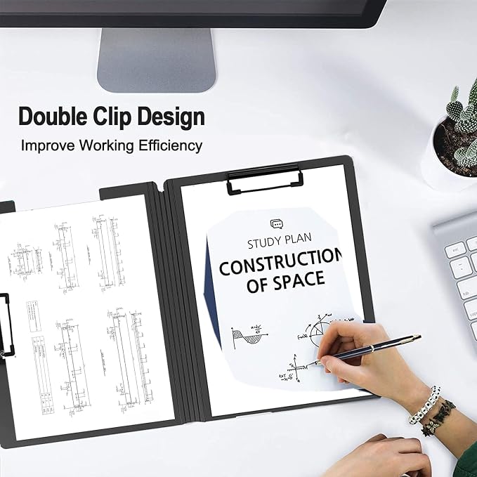 Clipboard Folder, A4 Foldable Clipboards, Office Clipboard Folder - Image 2