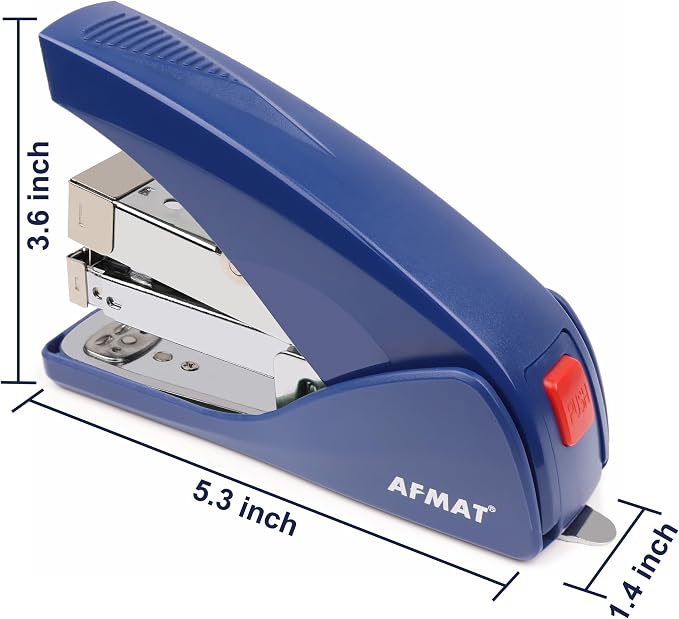 AFMAT Effortless Stapler for Desk, 50 Sheet Capacity, Low Force, Built-in - Image 8
