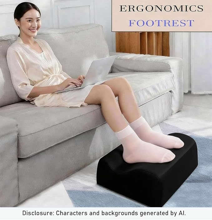 Work Foot Rest Under Desk, Comfort Foot Rest - Image 3