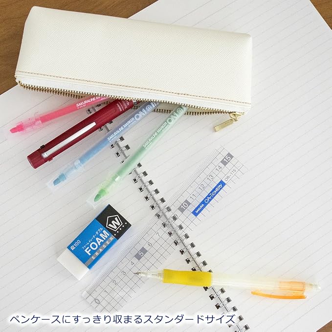 Sakura Crepas Eraser Foam Eraser Double 100 5 Pieces RFW100-5P - Image 5