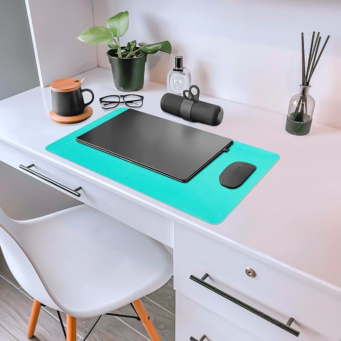 Non-Slip Desk Pad Mat, Leather Desk Mat - Image 5