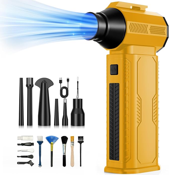 Compressed Air Duster, 000RPM Ultra-Powerful Electric Air Duster | 8000mAh by ZOAIVR