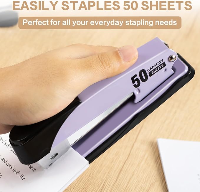 Deli Stapler Heavy Duty, Full Strip Staplers - Image 3