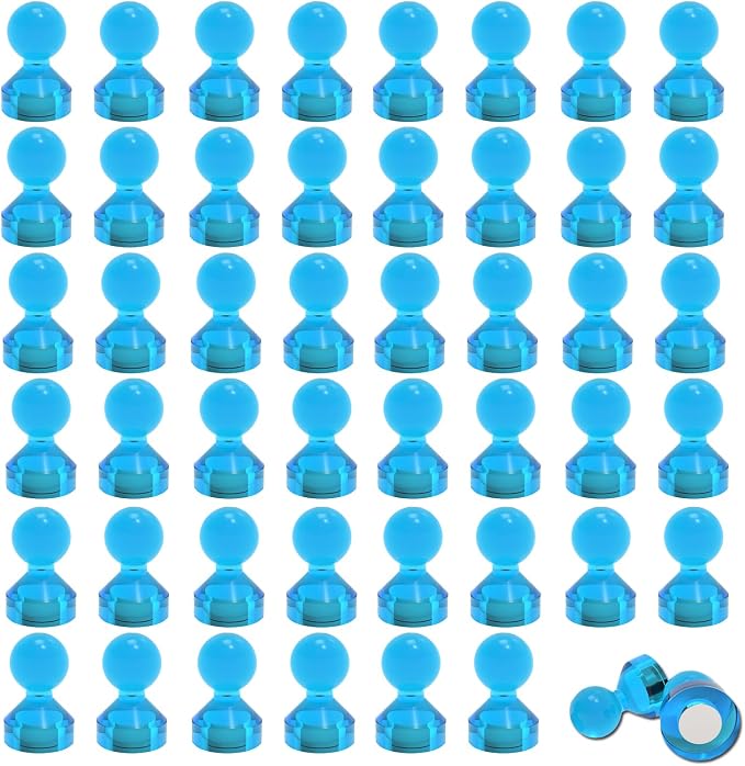 Ant Mag Magnetic Push Pins 48pcs Strong Whtieboard Pins Magnets Perfect Use by AntMag