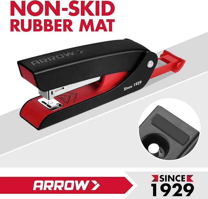 Arrow Office Stapler Set, 25 Sheet Capacity Metal Desk Staplers - Image 6