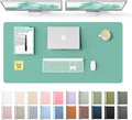 YSAGi Leather Desk Protector, Office Mat, Large Mouse Mat, Non-Slip PU Leather by YSAGi