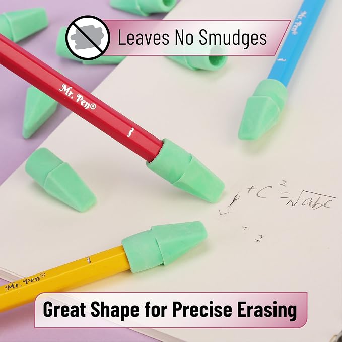 Mr. Pen- Pencil Erasers Toppers, 120 Pack, Erasers - Image 5