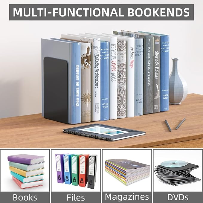 VFINE Bookends 4 Pairs, Bookends - Image 6