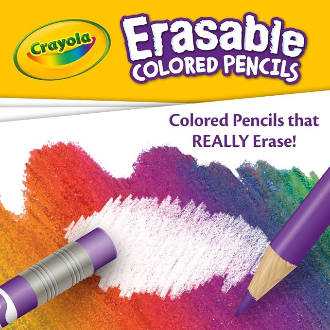 Crayola Erasable Colored Pencils, Colored Pencils - Image 4