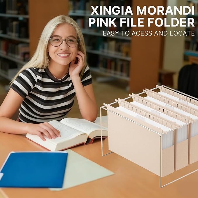 XINGIA Legal Size Hanging Folders, Heavy Duty 2" Expansion, 12 Pack Reinforced - Image 7