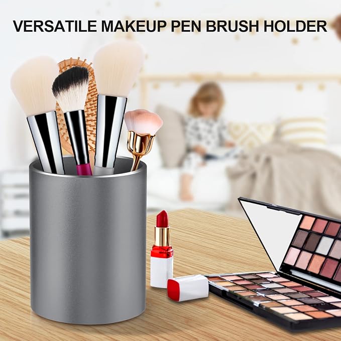 Pen Holder for Desk, Pencil cup Pen Organizer for Desk Metal Pencil Holder Pen - Image 6