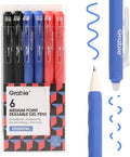 Grabie Erasable Gel Pens, Medium Point 0.7 mm Erasable Pens, Make Mistakes by Grabie