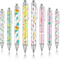 Ireer 8 Pcs Ballpoint Pens for Women 1.00 mm Cute Black Ink Pens Fine Point by Ireer