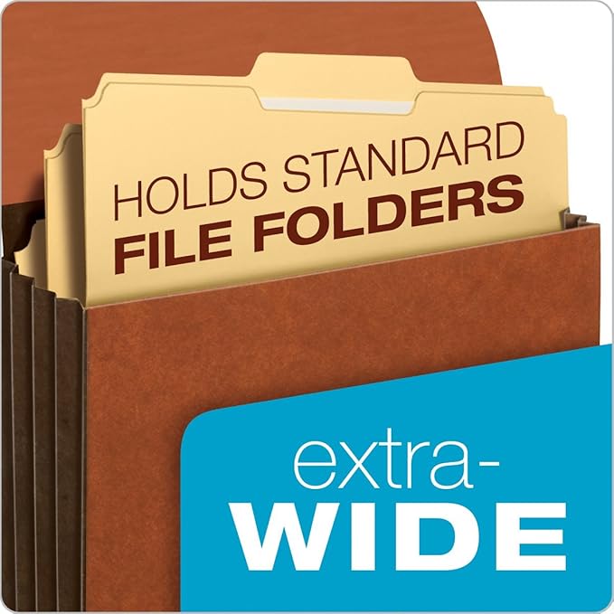 Pendaflex File Wallets, Heavy Duty, Letter Size, Extra Wide, Elastic Cord - Image 6