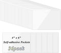 Antner 36 Pack Self-Adhesive Index Card Pockets by Antner