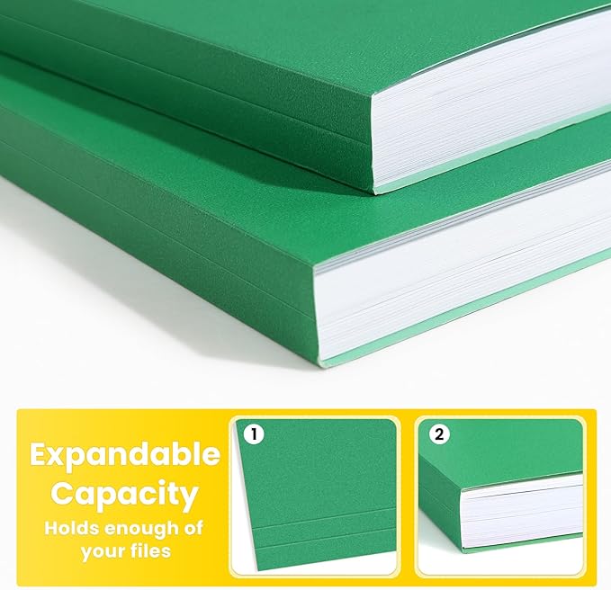 SUNEE File Folders, 30 Pack Manilla Folders 8.5 x 11, Colored File Folders Home - Image 4