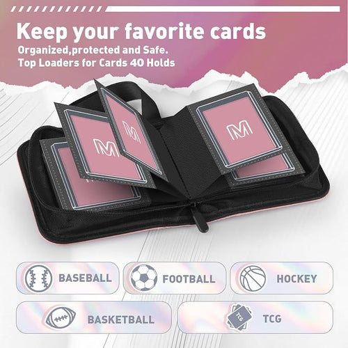 1 Pocket Toploader Binder Holds 40 Cards - Image 2