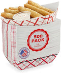 MT Products Plaid Hot Dog Trays 3 lb. by MTProducts