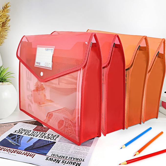 YoeeJob Plastic File Folders Legal Size 2 Pcs, Expandable Document Folder - Image 3