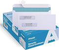 Aimoh 500#8 Double Window Self Seal Security Envelopes by Aimoh