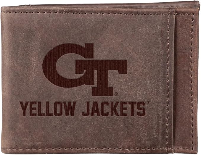 Team Sports America NCAA Georgia Tech Front Pocket Slim Wallet by TeamSportsAmerica