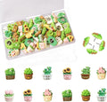 42 Pcs Plant Push Pins Cute Plant Push Pins Resin Thumb Tacks by Unknown