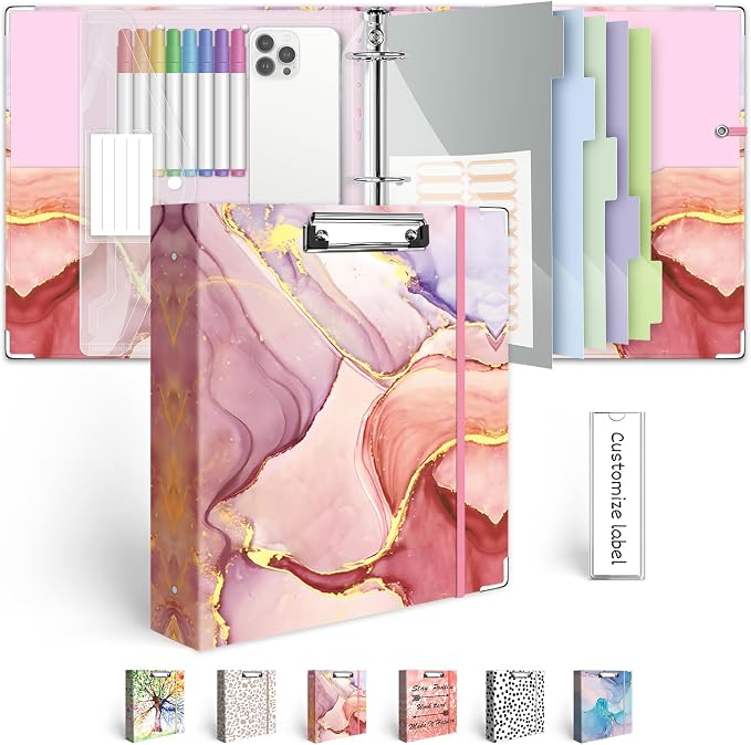 3 Ring Binder 2 Inch, Three Ring Binders Organizer by BVSSX