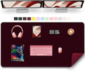 Large Desk Pad, 47.2" x 17" PU Leather Desk Mat by METEOROCK
