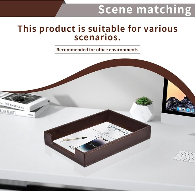 PU Leather Letter Tray - Image 6