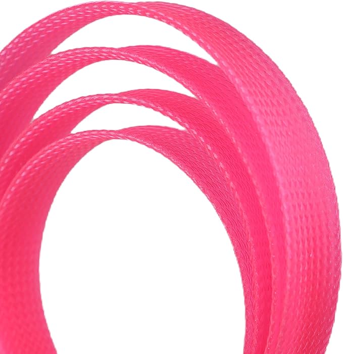 25ft PET Expandable Braided Cable Sleeve 1 inch Pet Braided Cable Sleeve - Image 2