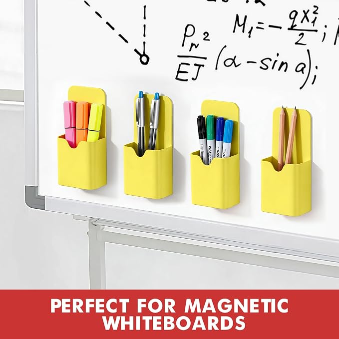 BEYGORM 4 Pack Magnetic Pen Holder - Image 5