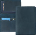 Jack&Chris Leather Passport Holder, Handmade Passport cover, Travel Wallet by JackChris