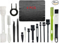 Computer Cleaning Kit, 19 in 1 Multi-Purpose Brushes Anti Static Brushes Clothes by GUINIFAO
