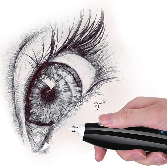 AFMAT Electric Eraser for Artists, Rechargeable Electric Eraser Kit, 140 - Image 6