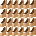 Thenshop 24 Pcs Cardboard Magazine File Holder Organizer, Desk File Organizer by Thenshop