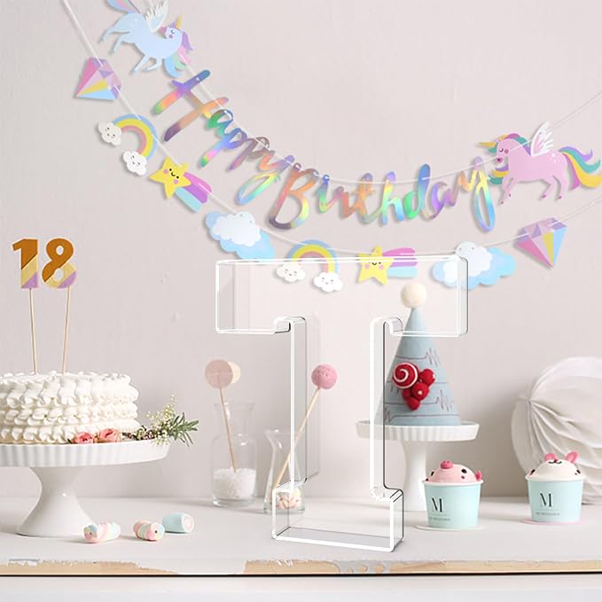 13.8" Acrylic Letter Charcuterie Tray, Charcuterie Letters Fillable Box - Image 4