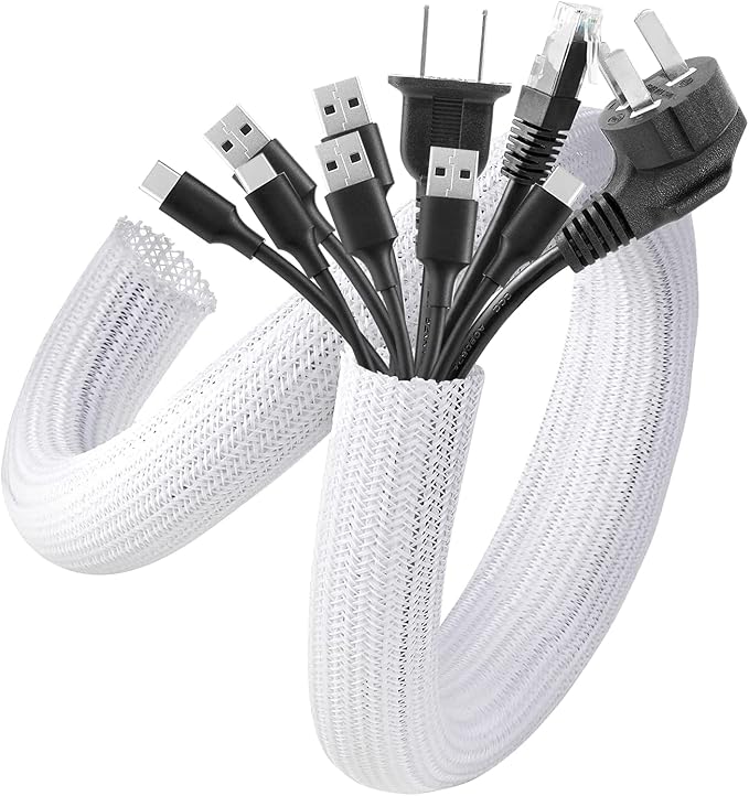 AGPTEK Cable Sleeve, 20ft by AGPTEK
