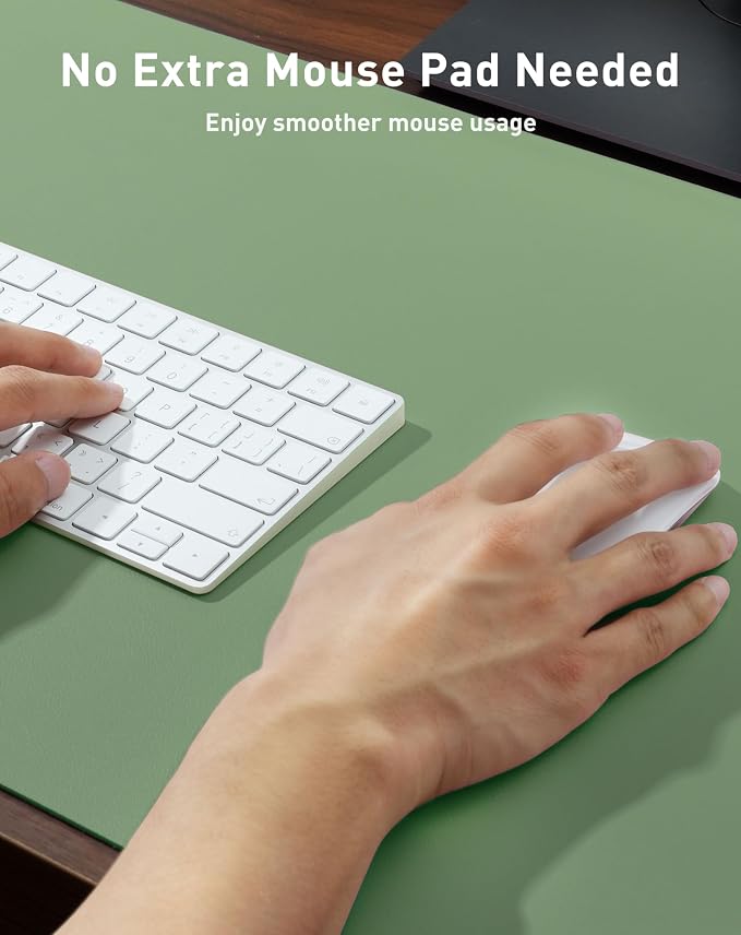 Aothia Faux Leather Desk Mat - Image 4