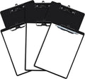 FRETONBA Black Clipboard with Pen Holder, Hanging Clip boards Holds 8.5x11 Inch by FRETONBA