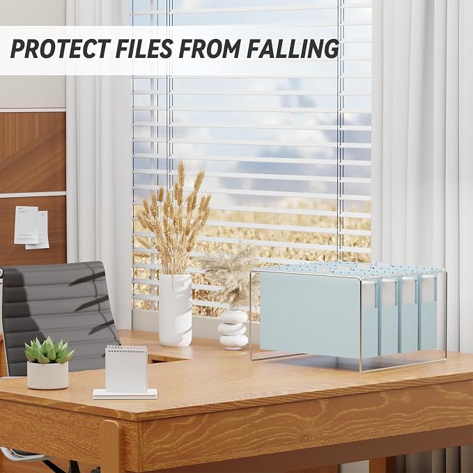 XINGIA Legal Size Hanging File Folders, 12 Pack Reinforced Legal Size File - Image 5