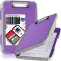 Thicker Clipboard with Storage, Internal Pen Pouch Included, A4 / Letter Size by HOME