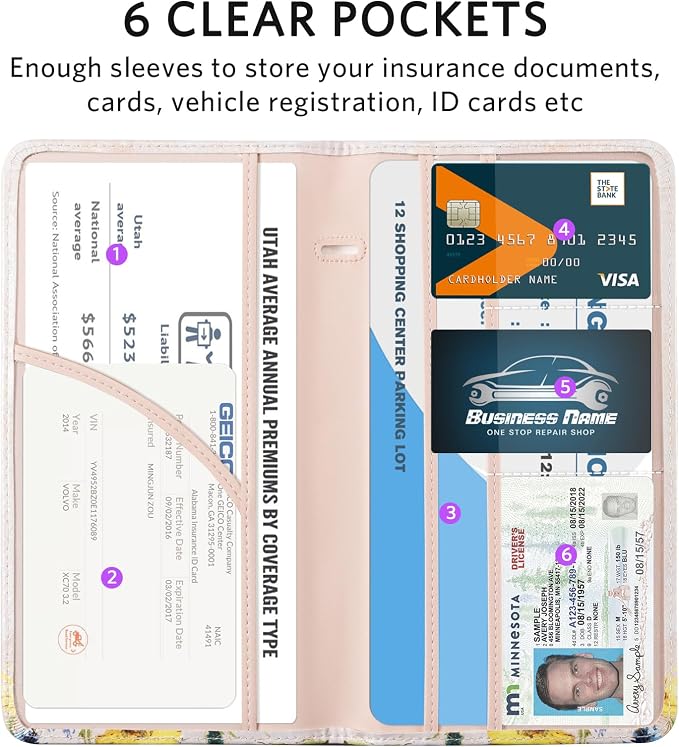 CoBak Car Registration and Insurance Holder - Image 2
