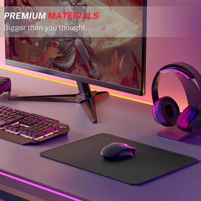 MROCO Essential Gaming Mouse Pad, 50% Expanded Size, 14 x 11 in, Anti-Fray - Image 6