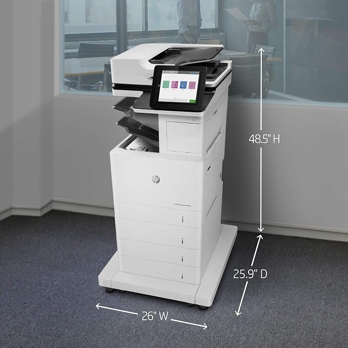 HP LaserJet Enterprise MFP M634z Monochrome All-in-One Printer - Image 13